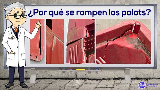 Por qué se rompen los palots de plástico. Análisis de roturas y deterioro de los contenedores